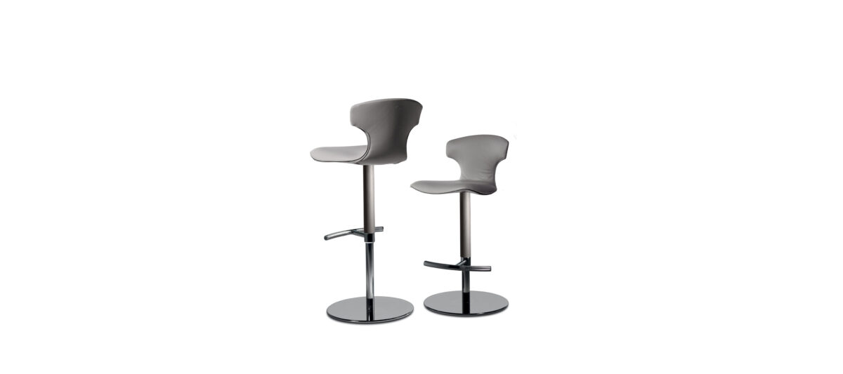 Montera Mas | Column base stool - Chairs