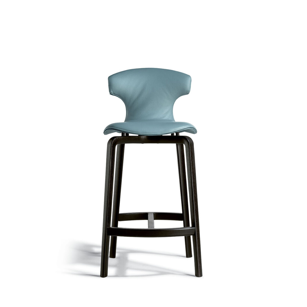 Montera Mas | Stool with wooden base - Chairs